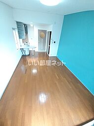 大昭マンション 401 4階ワンルームのリビング/ダイニング