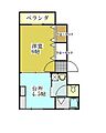 ウォムハウス2階4.3万円