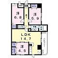 ディアコート木太7階7.0万円