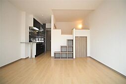 セブン・セブン都北 403 4階ワンルームのリビング/ダイニング