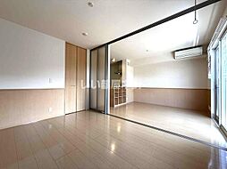 JR東北新幹線 郡山駅 バス24分 徳定バス停下車 徒歩8分の賃貸アパート 2階2DKのリビング/ダイニング