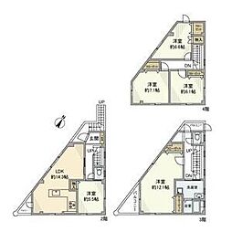 浅間町戸建 2階5LDKの間取り