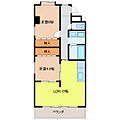 高針中央マンション4階5.4万円