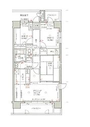 間取図画像 3LDK
