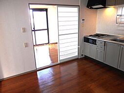 東武伊勢崎線 一ノ割駅 徒歩15分の賃貸アパート 3階3DKのリビング/ダイニング