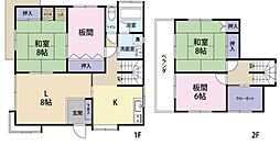 Change The World　筑西 1階3SLDKの間取り