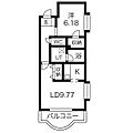 フレヤ四季5階5.8万円
