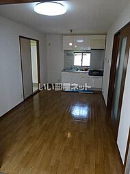 エターナルハイツ中村 201 2階2DKのリビング/ダイニング