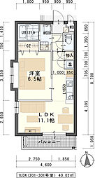 Ｃａｓａ　Ｔｕｔｔｉ 1階1LDKの間取り