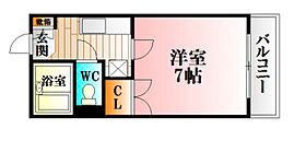4階 / 1K / 20.22㎡