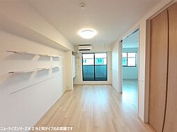 エイティエイト富の原II 204 2階2LDKのリビング/ダイニング