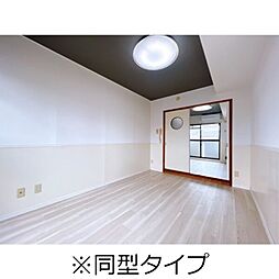 チサトコーポレイトハウス 302 3階1Kのリビング/ダイニング