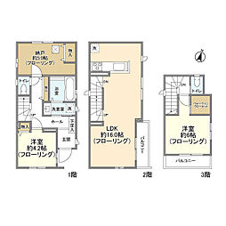 Kolet千川#11 1階2SLDKの間取り