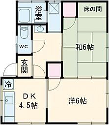 間取図画像 2DK