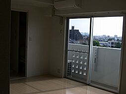 JR豊肥本線 新水前寺駅 徒歩5分の賃貸マンション 6階ワンルームのリビング/ダイニング