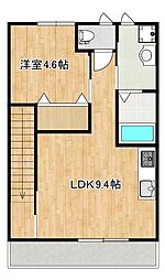 Flower valleyI 2階1LDKの間取り