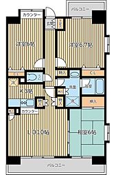 間取図画像 2SLDK