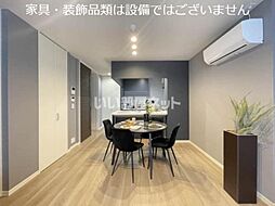 シャーメゾンプレミア椿 A0305 3階2LDKのリビング/ダイニング