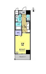 トレステーラ寿町 9階1Kの間取り