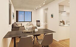 Skuld墨田緑 602 6階ワンルームのリビング/ダイニング