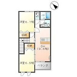 間取図画像 2DK