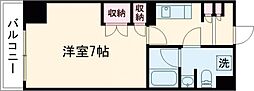 Flat熊本 1Kの間取図画像