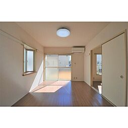 JR両毛線 佐野駅 バス7分 高萩町西下車 徒歩9分の賃貸アパート 1階2Kのリビング/ダイニング