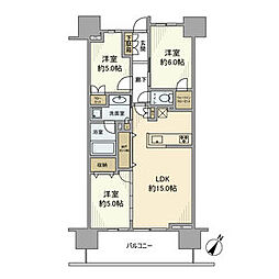 間取図画像 3LDK