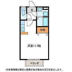 間取図画像 ワンルーム