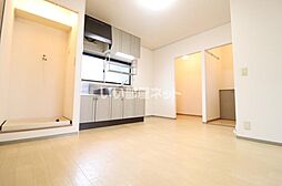 JR両毛線 新前橋駅 徒歩24分の賃貸アパート 2階2DKのリビング/ダイニング