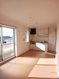 ドミール板倉 302 3階2DKのリビング/ダイニング