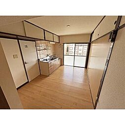 久米川駅東住宅22号棟 404 4階3DKのリビング/ダイニング