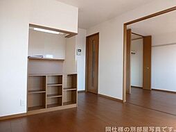 東武桐生線 藪塚駅 徒歩8分の賃貸アパート 1階2LDKのリビング/ダイニング