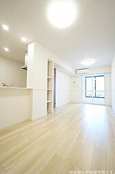 （仮称）中田アパートＡ棟 102 1階1LDKのリビング/ダイニング