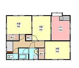 コーポ高浜 1階3DKの間取り