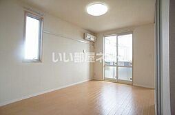 JR両毛線 新前橋駅 徒歩18分の賃貸アパート 2階2LDKのリビング/ダイニング