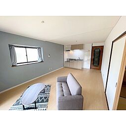 JR上越線 群馬総社駅 徒歩36分の賃貸マンション 1階2LDKのリビング/ダイニング