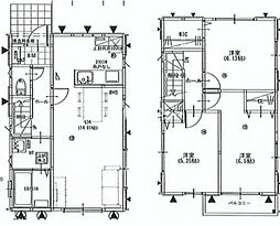 グランソフィアゆぎ 1階3LDKの間取り