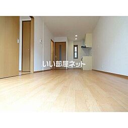 パティオヴィエント　B棟 201 2階1LDKのリビング/ダイニング