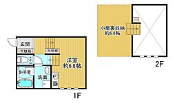 RENATUS CALERO(リナトゥス カレロ) 1階1SKの間取り