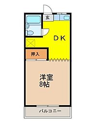 間取図画像 1DK