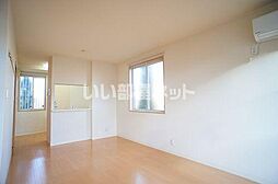 東武小泉線 西小泉駅 徒歩14分の賃貸アパート 1階1LDKのリビング/ダイニング