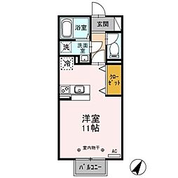 間取図画像 ワンルーム