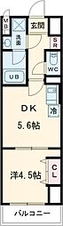 間取図画像 1DK