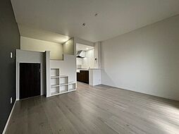 リヴィエールシャン都北町 206 2階ワンルームのリビング/ダイニング