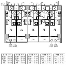 名古屋市営桜通線 野並駅 徒歩2分の賃貸マンション 12階1Kの間取り