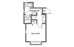 Ｓｏｌａｎａ　国立 1階1Kの間取り