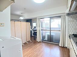 鳥越尾形シャルム 203 2階ワンルームのリビング/ダイニング