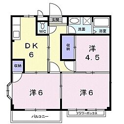 間取図画像 3DK