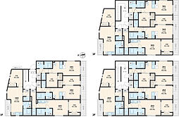 東武東上線 高坂駅 徒歩9分の賃貸アパート 2階1LDKの間取り